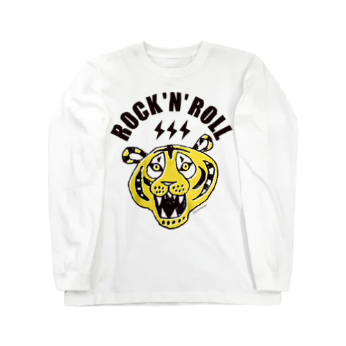 寅年 ROCK'N'ROLL TIGER タイガー／トラ／虎／ ロングスリーブTシャツ