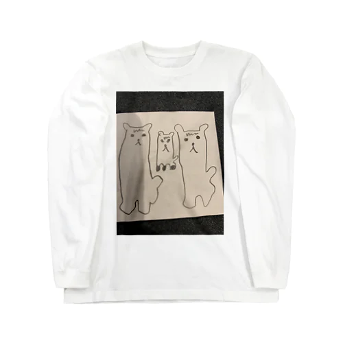 変な3匹ワンワン Long Sleeve T-Shirt