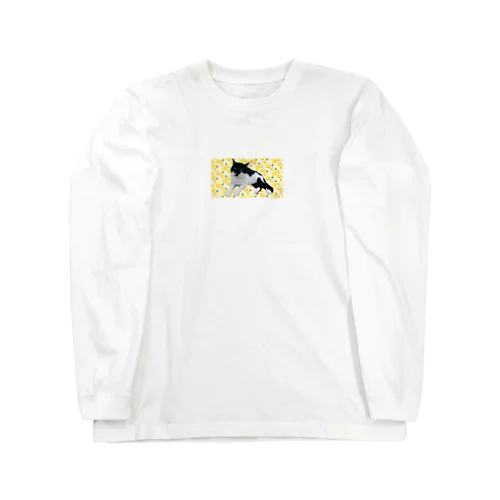 No.2 おとぼけバトにゃん♪ Long Sleeve T-Shirt