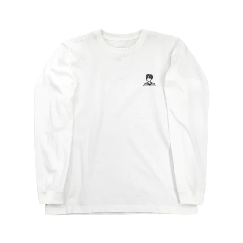 センター分け Long Sleeve T-Shirt