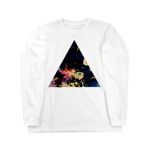 ▲5【三角形の穴】  Long Sleeve T-Shirt