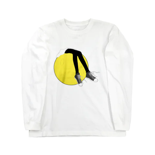 MOON LEG Long Sleeve T-Shirt