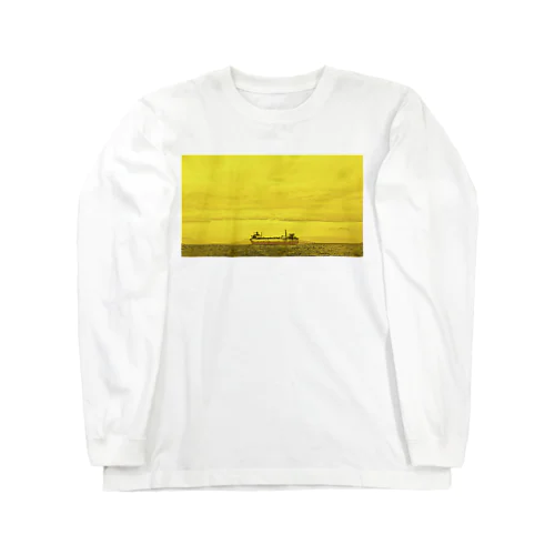 Ship yellow ロングスリーブTシャツ