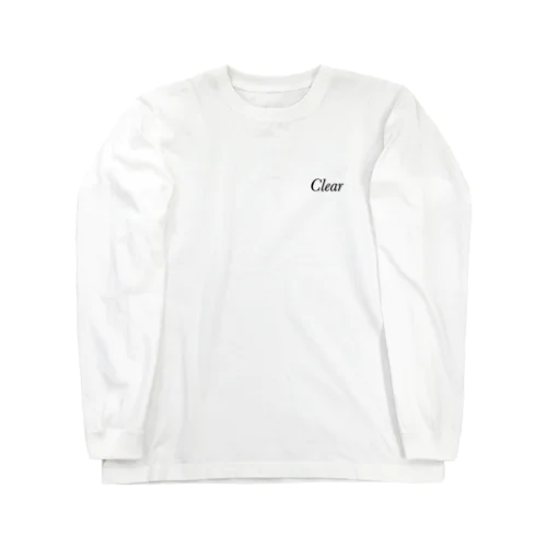 Clear Long Sleeve T-Shirt