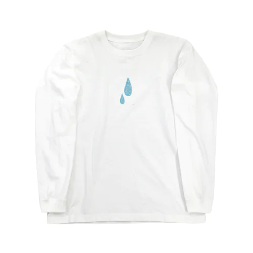 水滴パンダ Long Sleeve T-Shirt