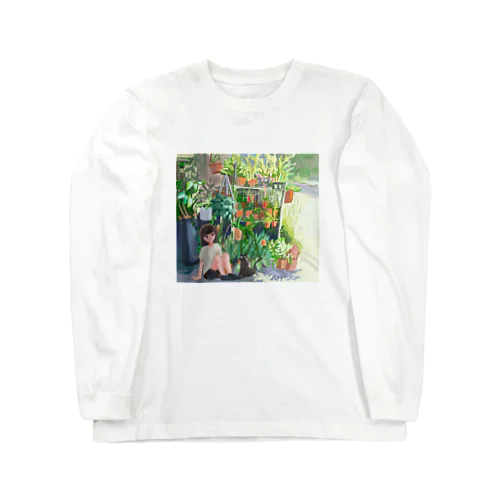 人猫草 Long Sleeve T-Shirt