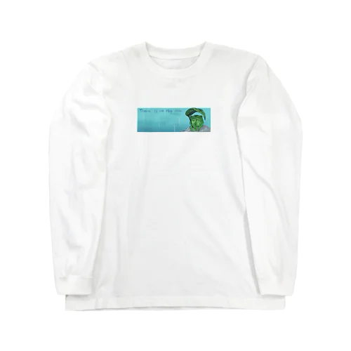 雨宿りカエル Long Sleeve T-Shirt