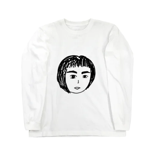 チャンモンの似顔絵 Long Sleeve T-Shirt