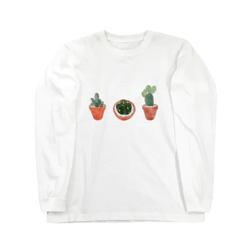 さぼてん Long Sleeve T-Shirt