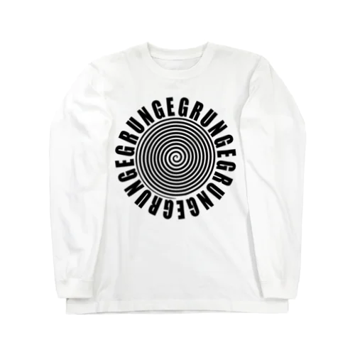 Grunge Circle Long Sleeve T-Shirt