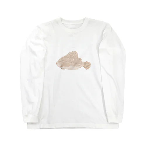 魚C(茶色) Long Sleeve T-Shirt