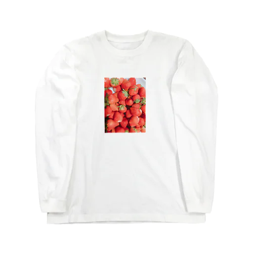 いちごいっぱい Long Sleeve T-Shirt