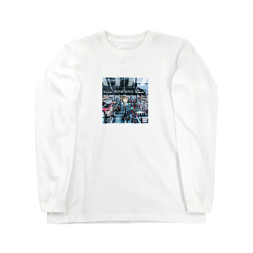 大阪駅構内マグ Long Sleeve T-Shirt