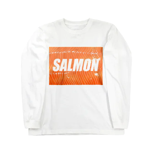 サーモン Long Sleeve T-Shirt