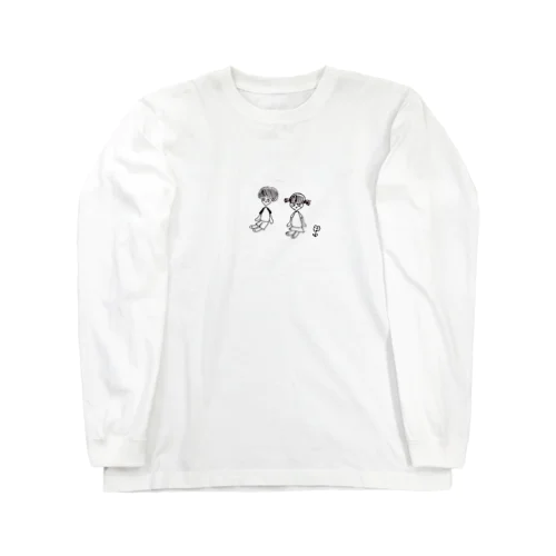 仲良しな2人 Long Sleeve T-Shirt