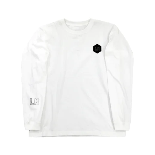 BACK転写プリントP/O Long Sleeve T-Shirt