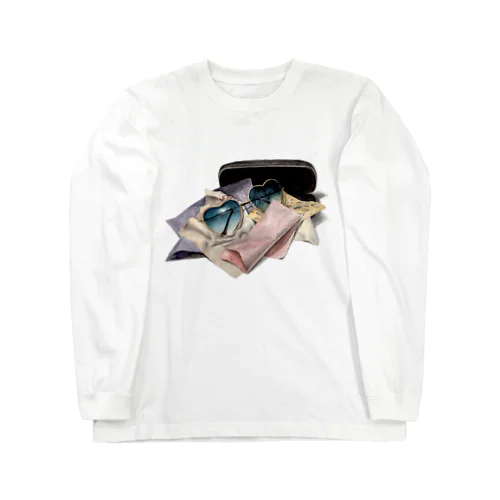 モテモテ眼鏡 Long Sleeve T-Shirt