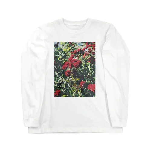 薔薇 02 롱 슬리브 티셔츠