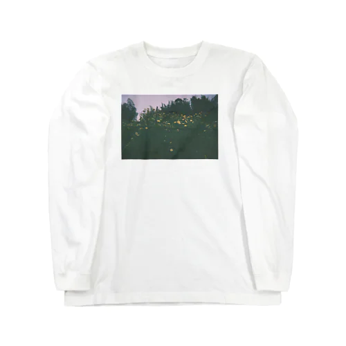 黄色いお花 Long Sleeve T-Shirt