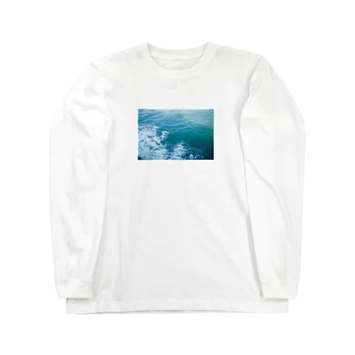 海のあお Long Sleeve T-Shirt