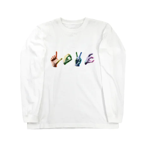 LOVE_rainbow Long Sleeve T-Shirt