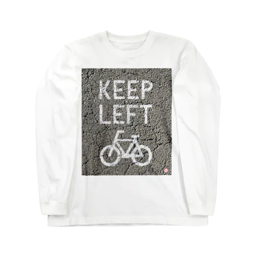 KEEP LEFT ロングスリーブTシャツ