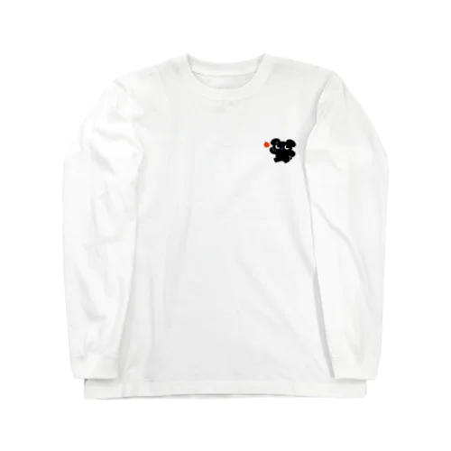 ちょこっとまくくま Long Sleeve T-Shirt