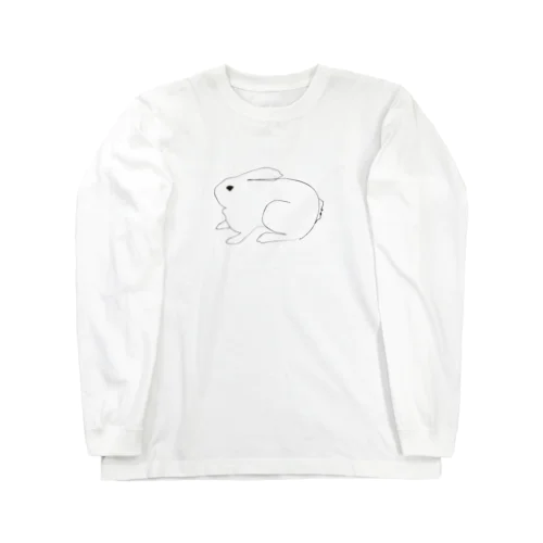 媚びないうさぎ Long Sleeve T-Shirt