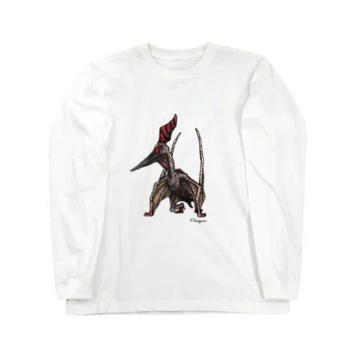 プテラノドン(カラーver.) Long Sleeve T-Shirt