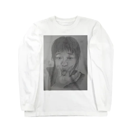 天神変顔  ひよこ Long Sleeve T-Shirt