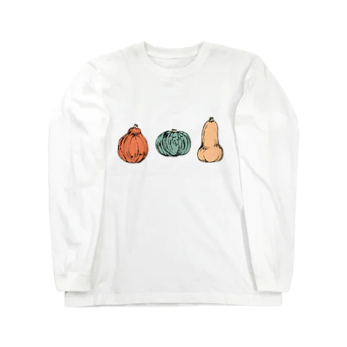 pumpkin ロングスリーブTシャツ