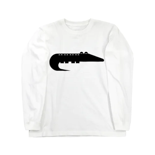 ANIMALシリーズ　わに Long Sleeve T-Shirt