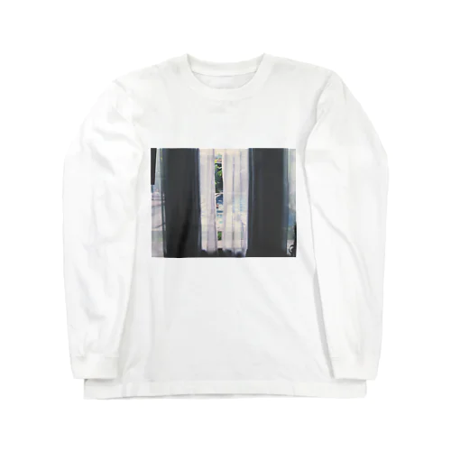 シェムリアップのホテルの朝 Long Sleeve T-Shirt