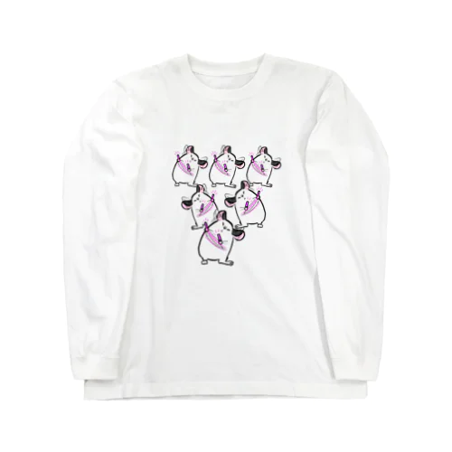 オタ芸チンチラ Long Sleeve T-Shirt