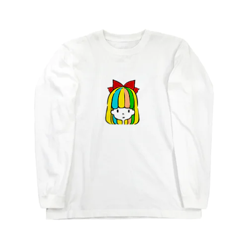 リボンの女の子 Long Sleeve T-Shirt