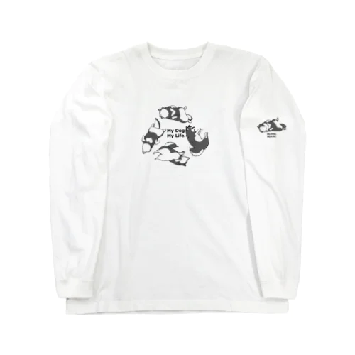 MY DOG, MY LIFE. / 黒柴 Long Sleeve T-Shirt