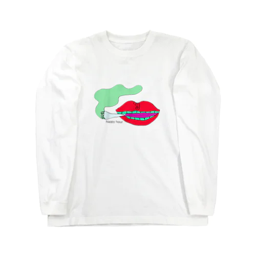 ハッピーアワー Long Sleeve T-Shirt