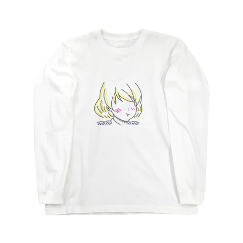 金髪ちゃんロンT Long Sleeve T-Shirt