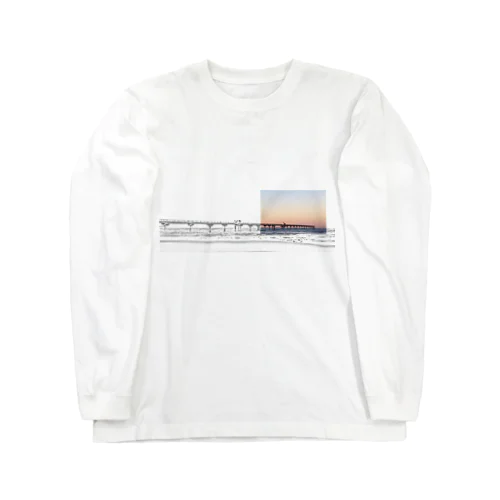 桟橋 Long Sleeve T-Shirt