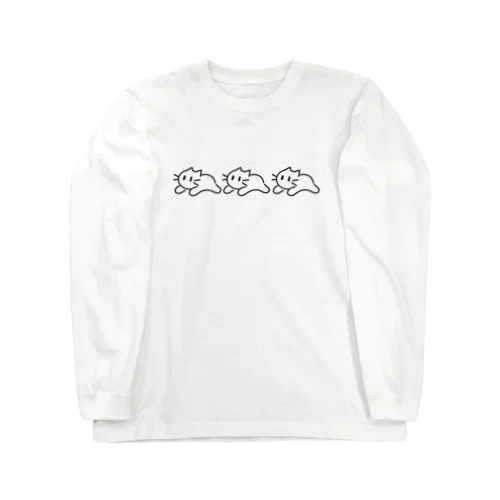 ブラックだめねこ！ Long Sleeve T-Shirt