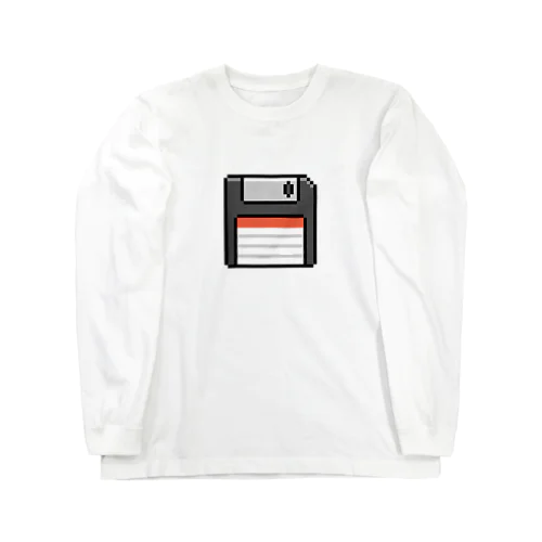 floppy-disk ロングスリーブTシャツ