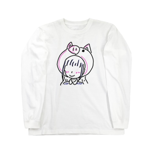 陰キャの推しメン服 Long Sleeve T-Shirt