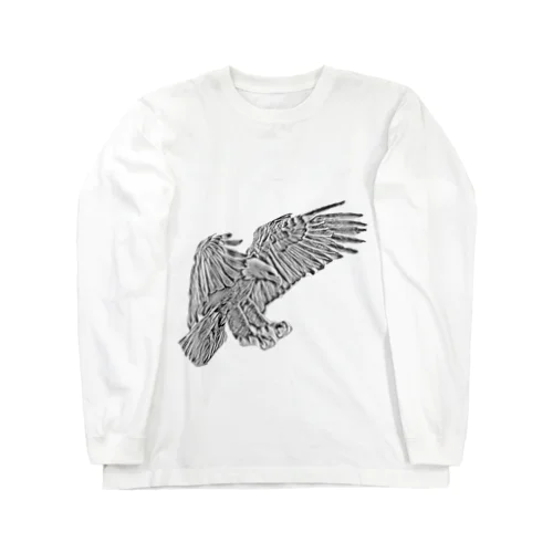 鷲 Long Sleeve T-Shirt