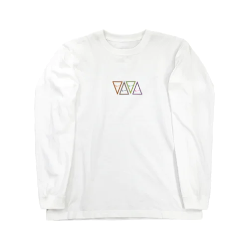 △▼　Logo Long Sleeve T-Shirt