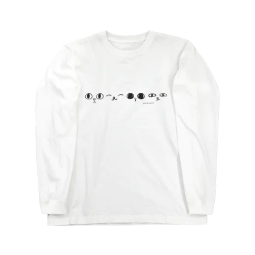 DESUYONEKO｜AllStars（4つの表情） Long Sleeve T-Shirt