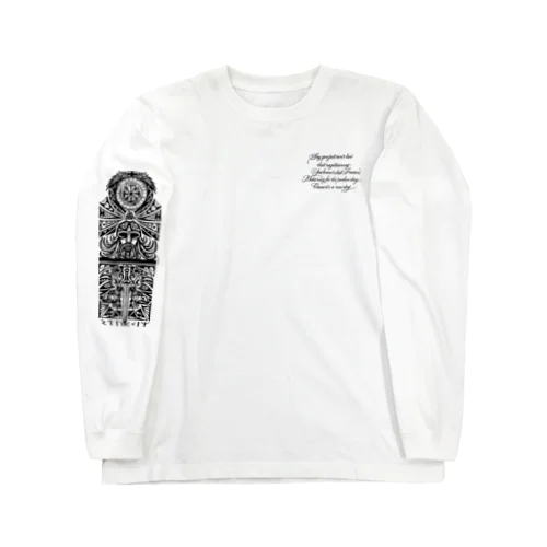 タトゥー風守り神 Long Sleeve T-Shirt