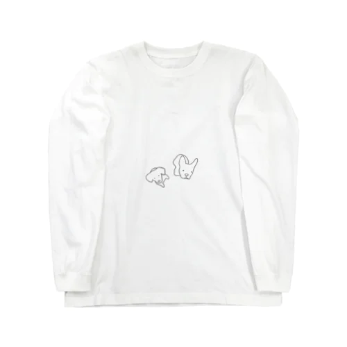 いぬ と いぬ Long Sleeve T-Shirt