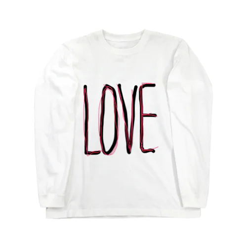 大きな心でLOVE Long Sleeve T-Shirt