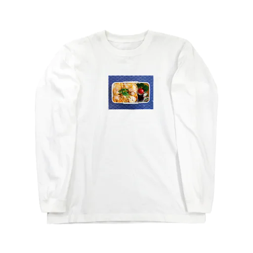 親子丼弁当 ロングスリーブTシャツ