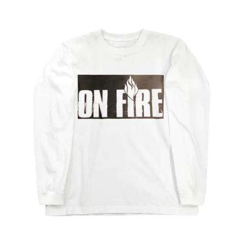 ON FIRE！ ロングスリーブTシャツ